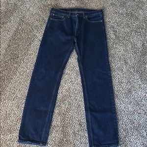 Levi Men’s 505 Regular Fit Jeans